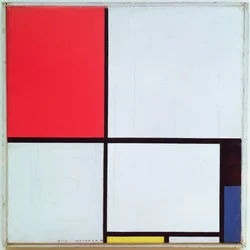 Composition with Red, Black, Blue and Yellow, 1928